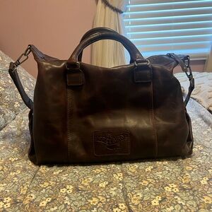 DISCONTINUED: Freebird “Manhattan” Leather Duffel Bag